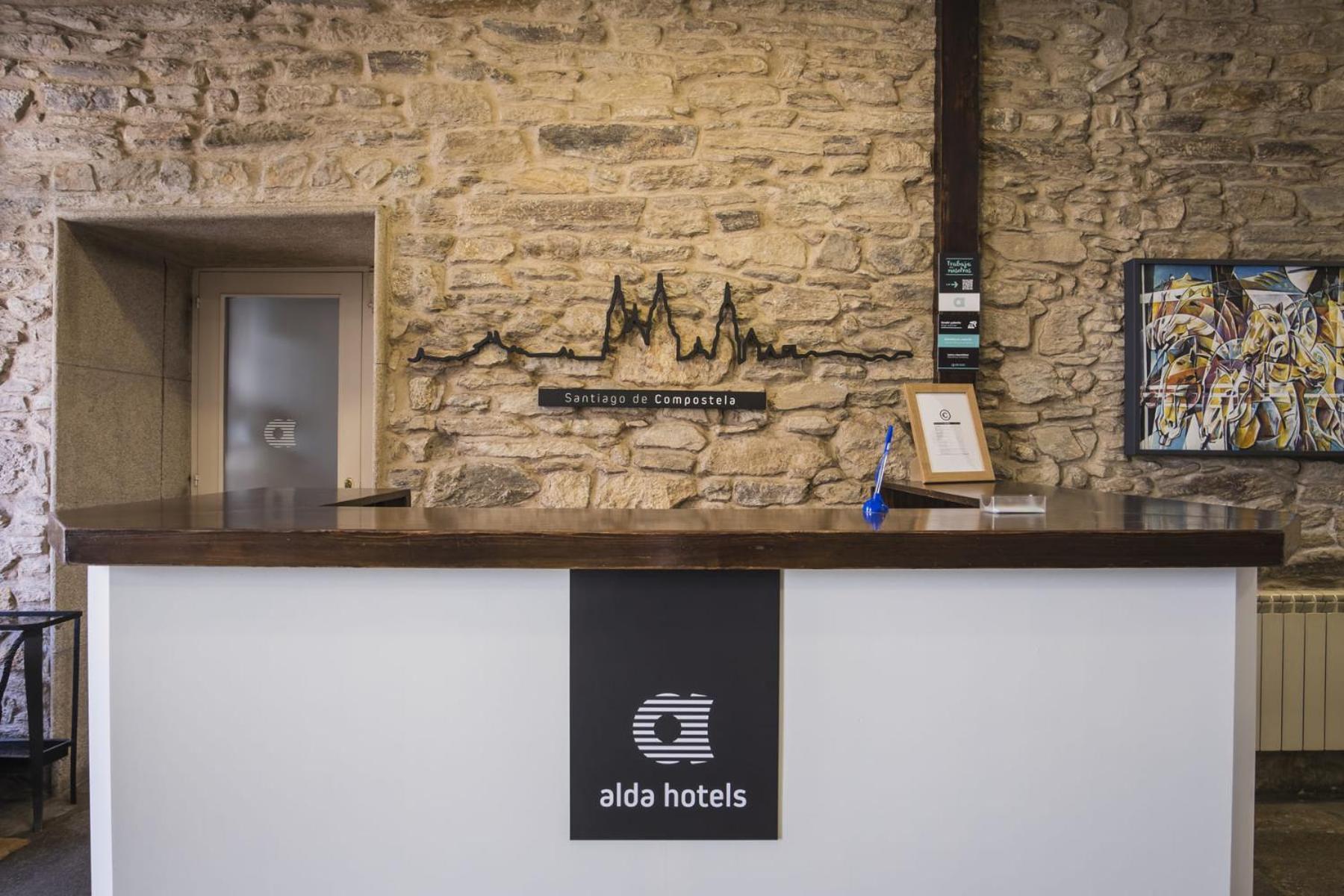 Hotel Alda Avenida Santiago de Compostela Ngoại thất bức ảnh